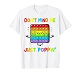 Don't Mind Me Just Poppin Fidget Toy Rainbows