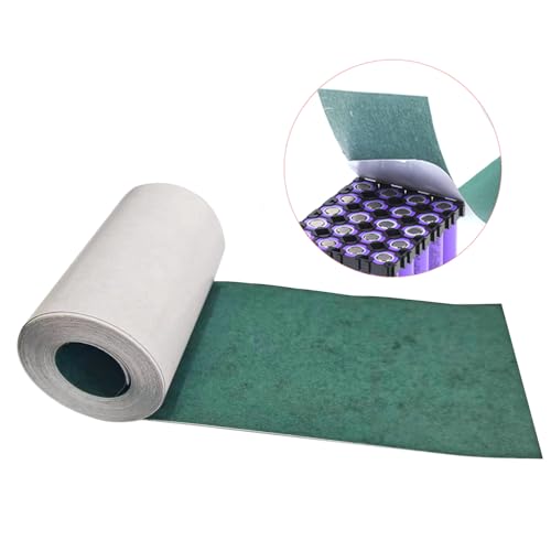 Image of 16.4ft /Roll 100mm(3.93in) Width Self Adhesive Battery Pack Insulator Paper (Thickness:0.2mm) for 18650 21700 Battery Packs,DIY Projects