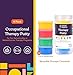 Special Supplies Therapy Putty for Teens and Adults - Resistive Hand Exercise Stress Relief Therapy Putty Kit, Set of 4 Strengths, Three Ounces of Each Putty (Primary Colors)