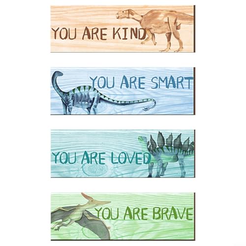 Vinilos Decorativos Dinosaurio 4 Piezas PVC 30x10 cm