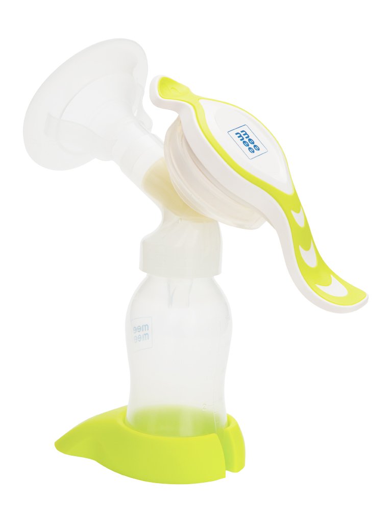 Mee Mee Manual Breast Pump Easy-to-Use, Ideal for Nursing & Breastfeeding Mothers With Rotary handle