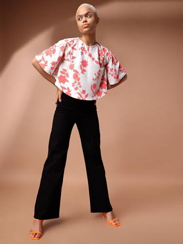 Image of PURVAJA Women's Flare Top (Kia-005-008)