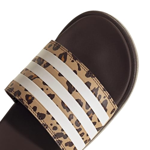 adidas Damen Adilette Platform Slides, Shadow Brown/Cloud White/Magic Beige, 43 EU – Ansicht 4