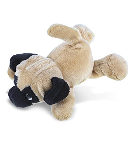 Imán de peluche perro pug DolliBu 4.25 in