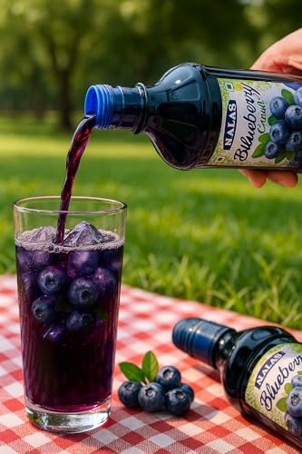 Image of Mala's, Blue Berry Crush, 750 millilitre (Pack of 3)