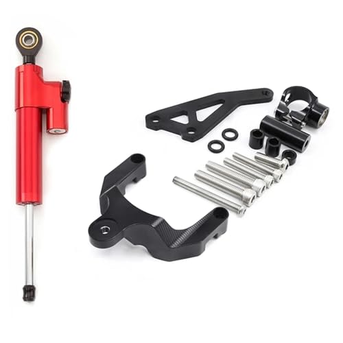Amortisseur de direction carbone anti-guidonnage pour Suzuki GSR 600 avec support