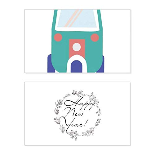 Tarjeta de Año Nuevo exótica: la felicitación ideal para amantes de Tailandia y los tuk-tuk