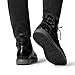 Bruno Marc Men's Motorcycle Combat Boots Lace-Up Casual Dress Biker Boot,Size 10.5,All Black,BMUMAB2509