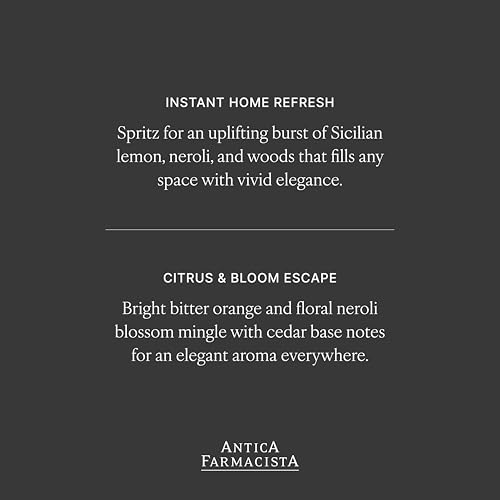 Image of Antica Farmacista Room Spray - Elegant House Spray - Long-Lasting, Room Fragrance - Luxury Gift for Housewarming - Neroli & Tonic, 3.4 fl oz