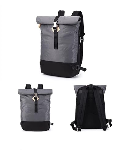 Lalia Sac à dos bagage de voyage 28 x 32 x 14 cm. Parfait pour les voyages, gris Cover