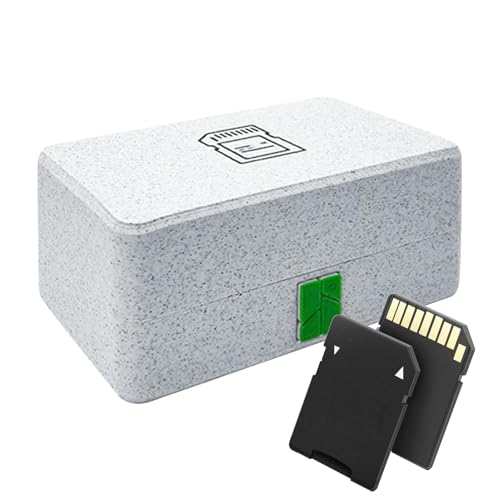 Memory Card Organizer, Protector Cover Storage Box, Compact Anti-Shock Memory Card Case, Versatile Storage Solution for Holiday, Photography, Workplace Use