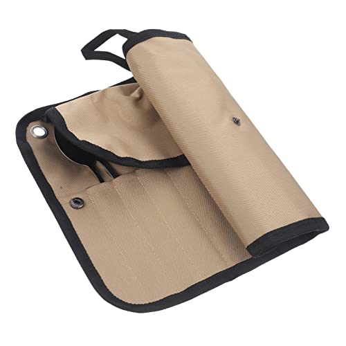 POPETPOP 1Set Camping Cutlery Kit Portable Utensils Storage Organizer for Outdoor Activities Compact Design Easy to Clean Dinnerware for Hiking Picnics Bbqs and Camping