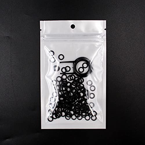 125pcs Keycaps O Ring Seal Switch Sound Dampeners For Keyboard Damper Replacement Noise Reduction Keyboard O-ring Seal-8x5x1.5mm,Black