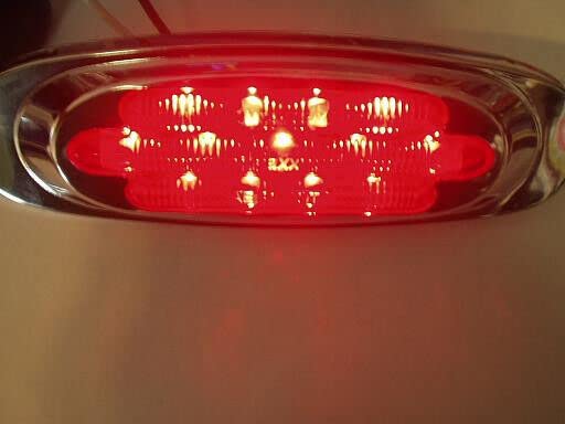 Everything for trailers, RVs and trucks and more - For Maxxima LED Red Oval Marker Clearance Light Chrome Trim RV Trailer For Truck (FS1XN-834)