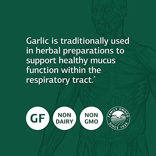 Standard Process Garlic (Organic Garlic) - Whole Food Antioxidant, Immune Support, Cholesterol, Lung Health, Liver Support And Blood Circulation With Organic Parsley - Gluten Free - 90 Capsules #TOP3