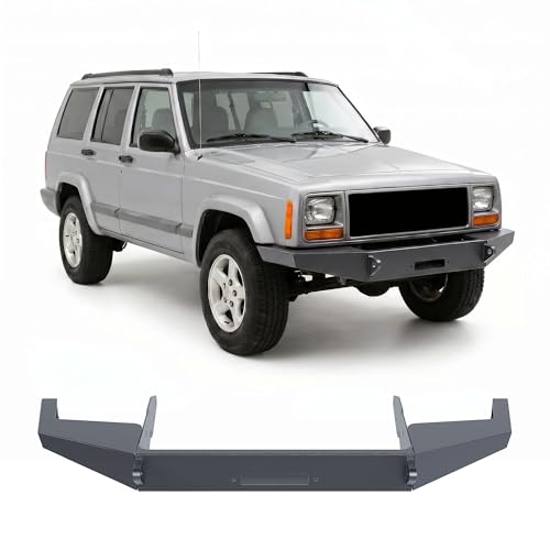 Image of ECOTRIC DIY Bumper Bare Metal Kit Compatible with 84-01 Jeep Cherokee XJ