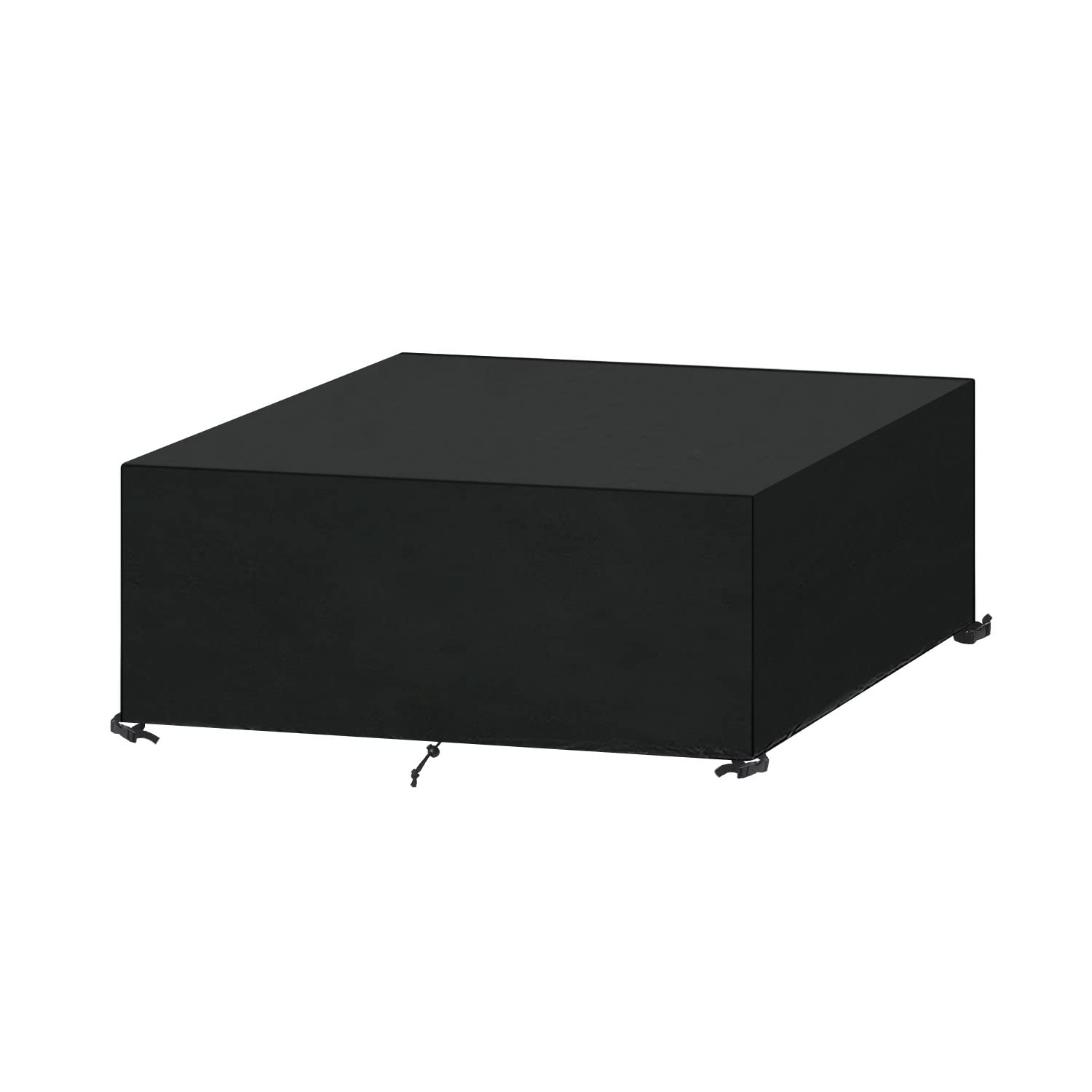 SanGlory Funda Muebles Jardin Funda Mesa Jardin Impermeable, Cubierta de Mesa de Jardín, 420D Oxford, Anti-UV, Cubierta de Exterior Funda para Conjuntos de Muebles Jardin, 120x90x71cm