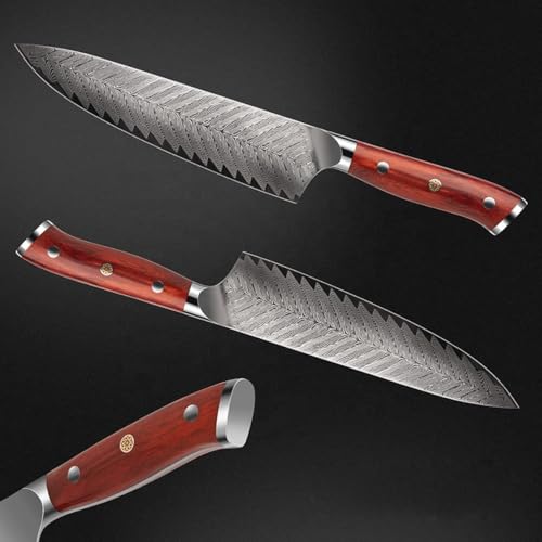 Set Cuchillos Cocina 7 Piezas Acero Aleación miniatura 5