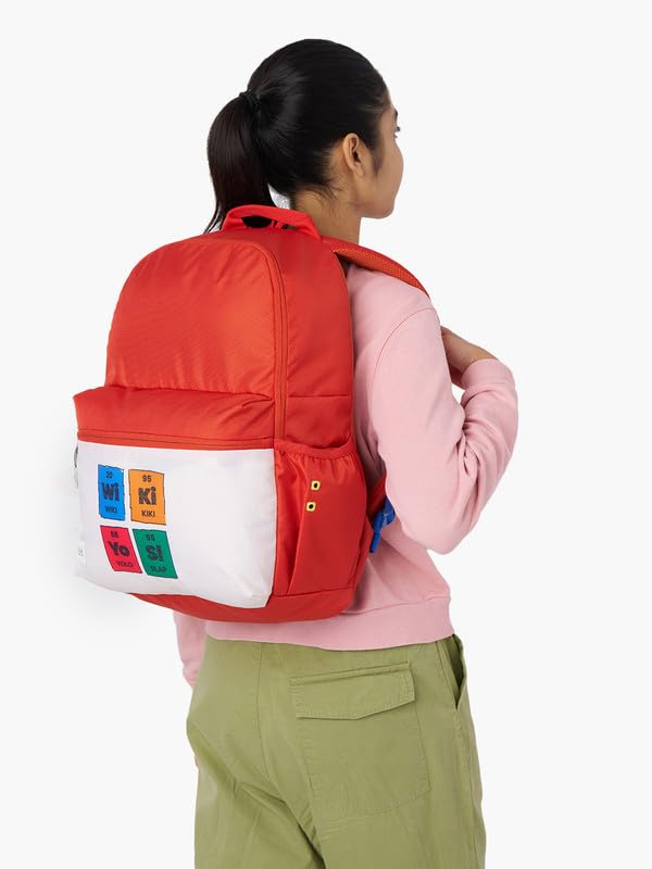 Image of Wiki Stylish Unisex Backpack Pack Durable & Lightweight backpack for Men & Women | Backpack for Office, Gym, Travel (18.5 Litre, Orange)