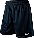 Nike Herren Park II Knit Shorts ohne Innenslip, Schwarz (Schwarz/Weiß/010), Gr. L