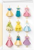 Hallmark Signature Blank Card (Disney Princess Dresses)