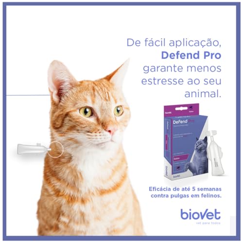 Kit 5 Defend Pro Gatos - Biovet