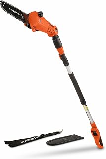 Varo POWER plus Dual Power Akku Teleskop-Kettensäge POWDPG75385 - ohne Akku und Ladegerät, 40V Motorsäge mit 250 mm Schwert mit Kettenschmierung, für einfache & anspruchsvolle Garten- & Holzarbeit