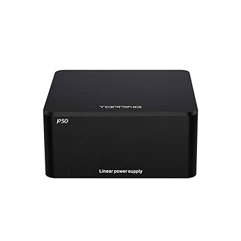 トッピング P50 リニア電源 トッピング用 110V-240V (シルバー) TOPPING P50 低ノイズ リニア電源 高性能電源 1年保証付き