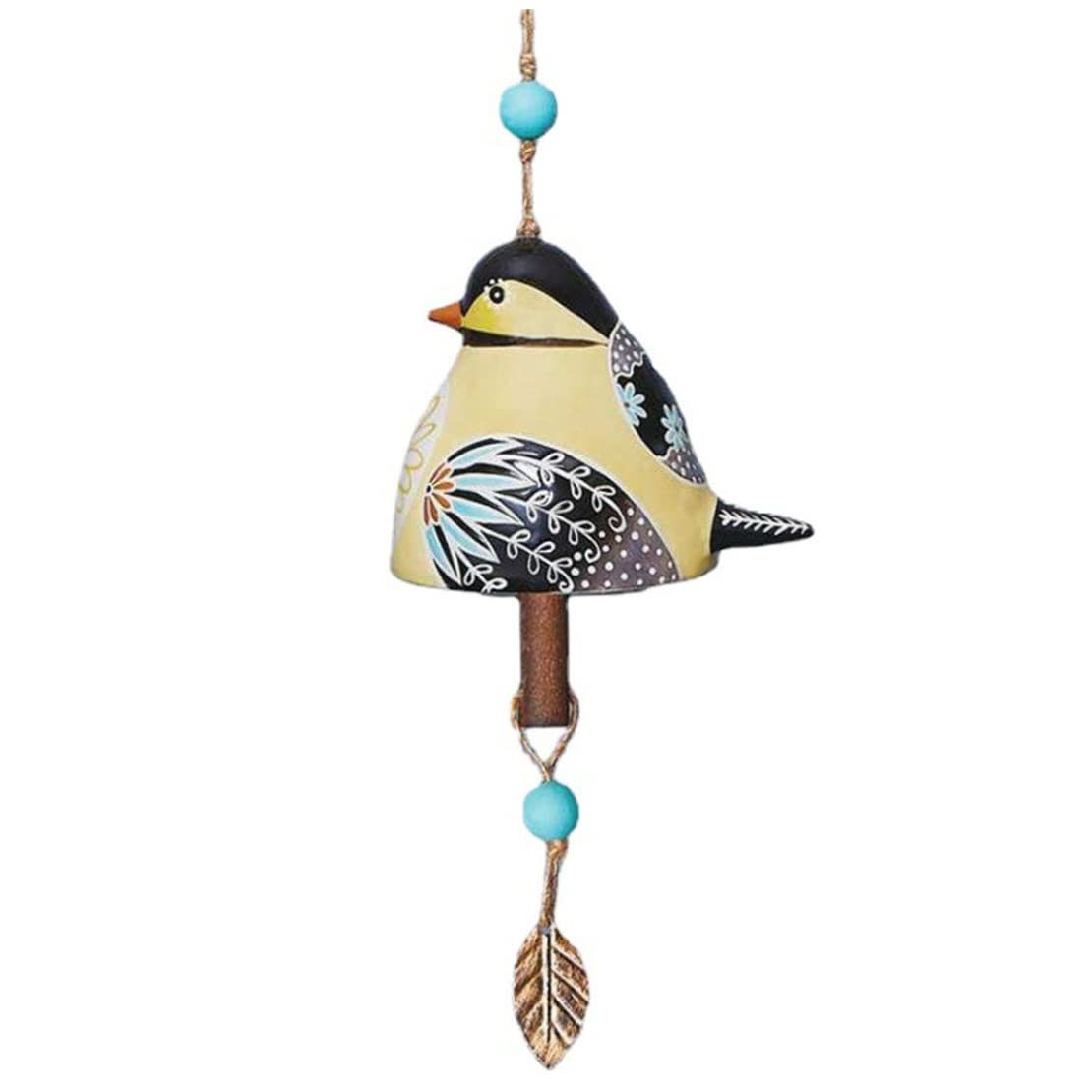 Carillon à vent d'oiseau pour jardin rustique et terrasse