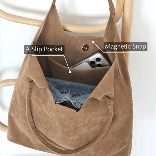 Bolso Tote de Gamuza Sintética para Mujer miniatura 5
