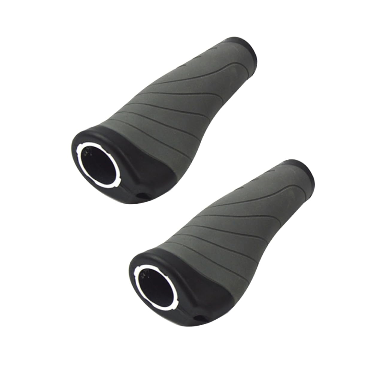 INOOMP 4 Pcs Bicycle Grip Nastro Antiscivolo Foam Grip Tape Kids Bike Mtb Manopole Manubrio Bmx Manopole Maniglia Grip Unilaterale Bambino Ciclo Nero