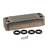 Fixation : 179 mm DIFF - Échangeur sanitaire 16 plaques - DIFF pour Saunier Duval : 05733000