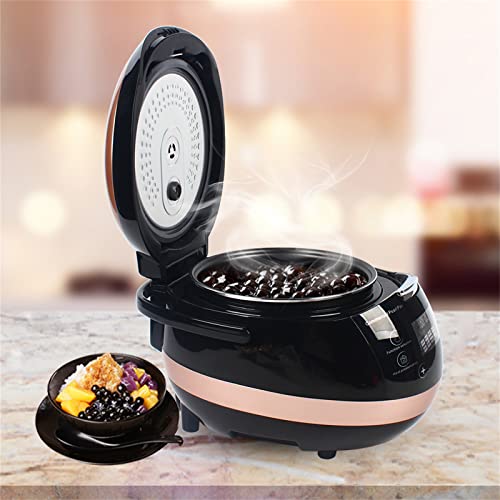 Pearl Pot Commercial Fully Automatic Pearl Pot Pearl Tapioca Cooker with Intelligent Control Panel 5L Pearl Maker Machine for boil Pearl, Sago, Pudding - Thumbnail 7