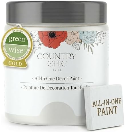 Country Chic All-in-One Chalk Paint for Furniture, Cabinets, Home...