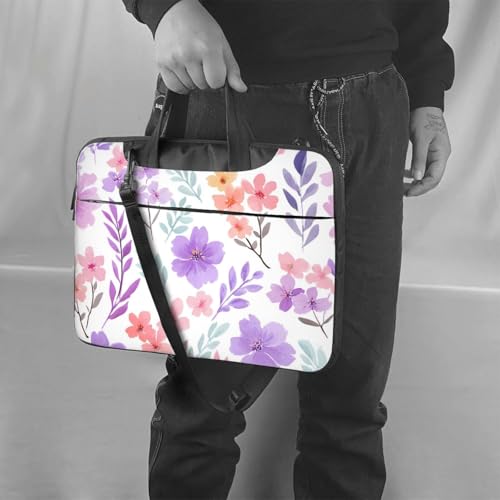 Maletín impermeable para laptop 15.6 pulg rosa miniatura 2