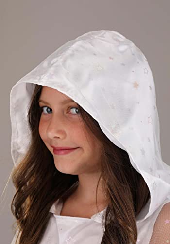 Disfraz infantil de fantasma blanco con luces LED miniatura 5