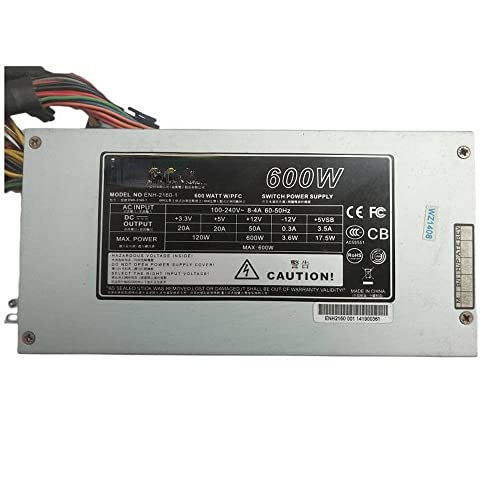 For ENH-2160-1 Power SupplyXCb`Od 2U server Power SupplyXCb`Od rated 600W dual 8PIN
