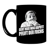 Keramik-Tasse mit großen Henkel