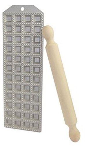 ITALO OTTINETTI Vassoio Ravioli Piccolo 48 Pezzi, Alluminio, Metallo, Taglia Unica