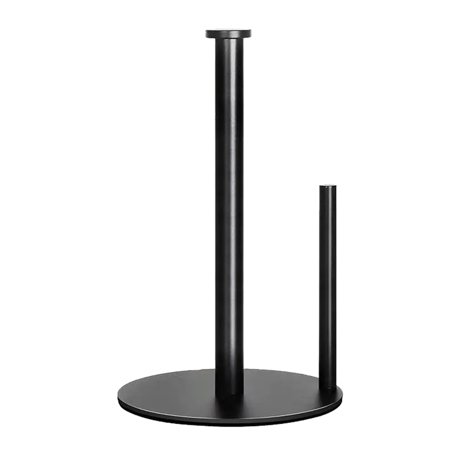 Glifora Countertop Paper Towel Holder, Stainless Steel - Tissue Roll Holder, Anti-Slip Freestanding Paper Towel Dispenser for Kitchen and Bathroom
