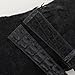 Handdn Handmade Black Double Hornback Nubuck Lining Alligator Leather Watch Band,Quick Release Leather Watch Bands 16mm 18mm 19mm 20mm 22mm For Men And Women