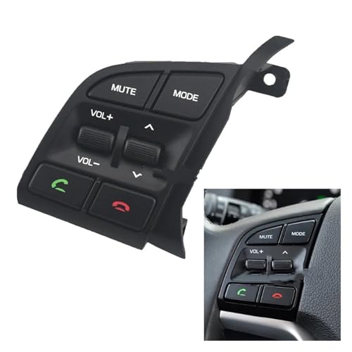 Bouton de commande audio au volant Tucson 2016-2019 interrupteur de contrôle volume gauche 96710-D3500 - 2