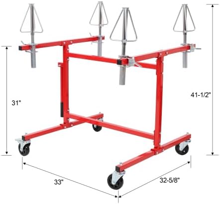 Mobile Wheel Panel Paint Stand, Wheel Rim Painting Stand- Wheel Paint Stand Rack, Wheel Rim Painting Stand, Painting Rack Stand, Paint Stand Auto Body. Automotive Paint Stand, Auto Body Stand