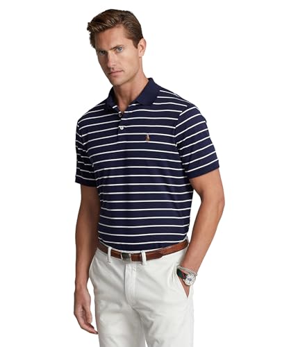 Image of POLO RALPH LAUREN Men's Keaton Sneaker, French Navy, Large