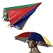 Produktbild Demiawaking 65cm Regenschirm Hut Sonnenschutz Camping Angeln Wandern Outdoor Brolly (Bunt)