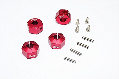 GPM For Thunder Tiger Kaiser XS Aluminum Wheel Hex (12mm X 8mm