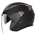 Produktbild CRUIZER Helm Moto Jet ECE, doppeltes Visier, schwarz matt, Größe M