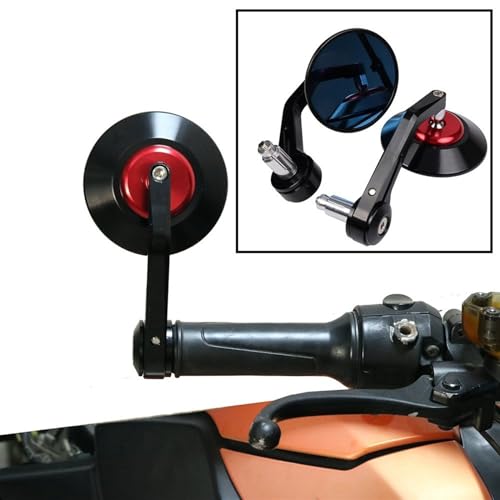 Espejos de motocicleta para NRX1800 VTX1300 VTX1800 barra manija de 22 mm 5