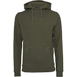 Build Your Brand Męska bluza z kapturem Heavy Hoody, Biały (biały 00220), XXL
