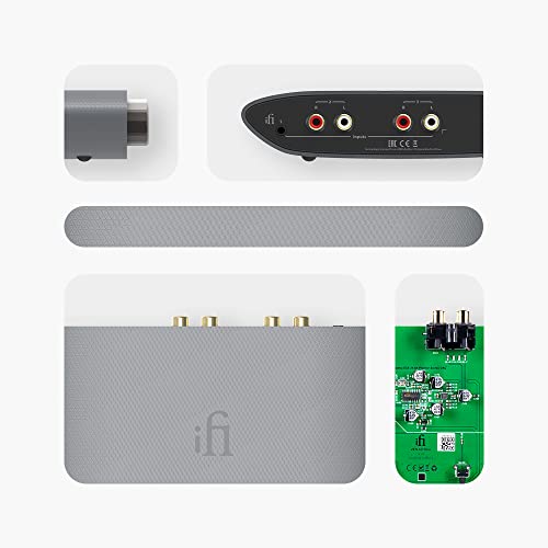 iFi Zen Air CAN - High Resolution Headphone Amplifier for PC/Mac/Smartphone/Tablet/TV\'s/Streamers | 3.5mm Audio and RCA Outputs to Speakers | US